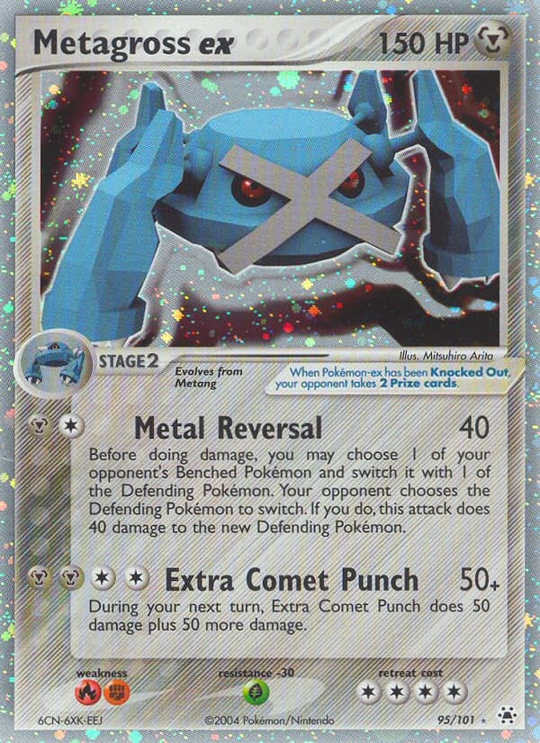Metagross ex, EX Hidden Legends · 95/101