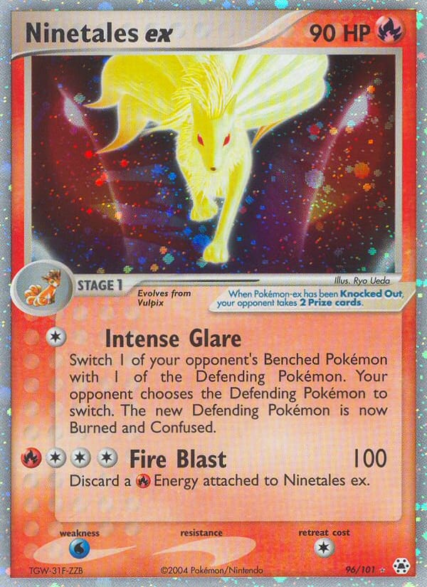 Ninetales ex, EX Hidden Legends · 96/101