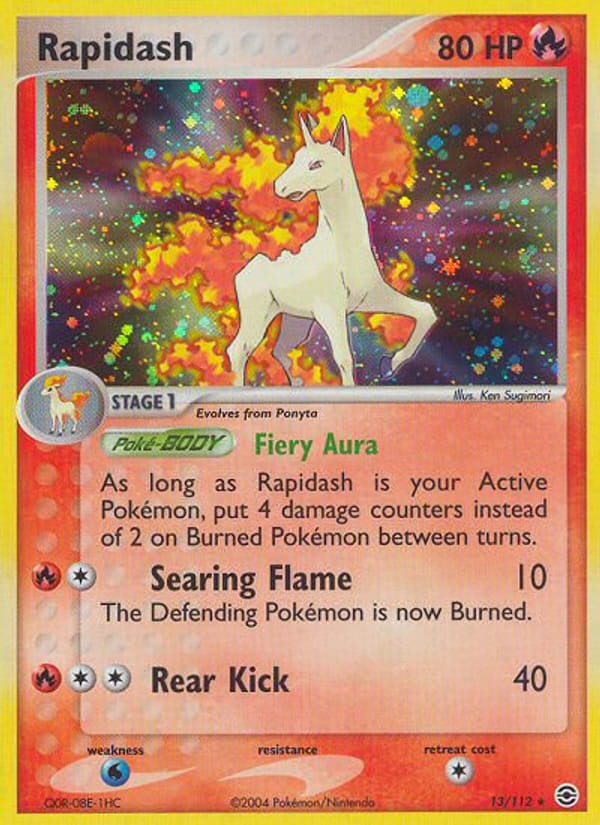 Rapidash, EX FireRed & LeafGreen · 13/112