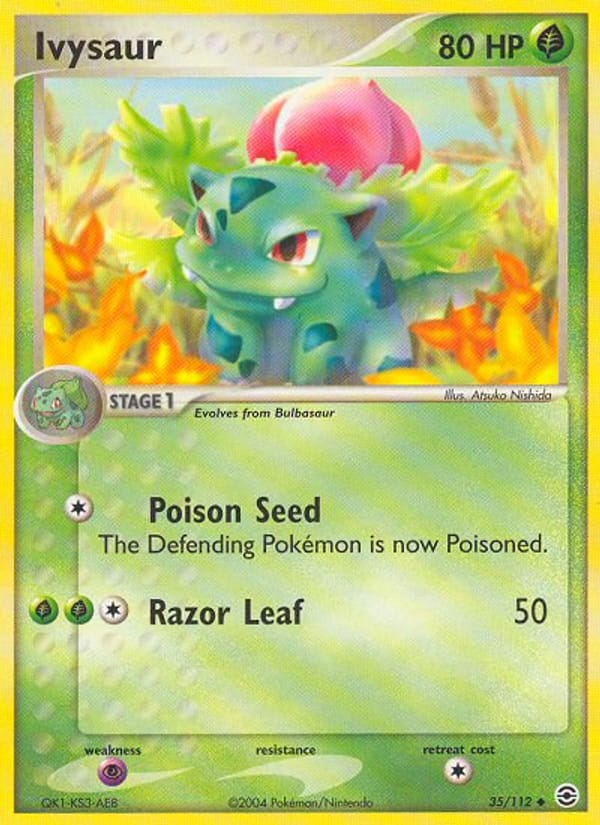 Ivysaur, EX FireRed & LeafGreen · 35/112