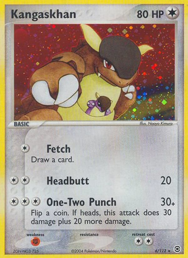 Kangaskhan, EX FireRed & LeafGreen · 6/112