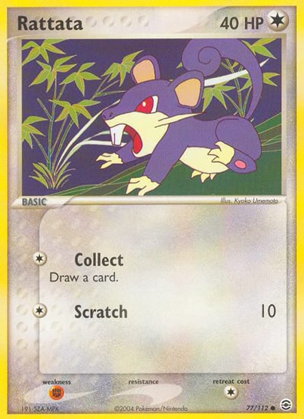 Rattata, EX FireRed & LeafGreen · 77/112
