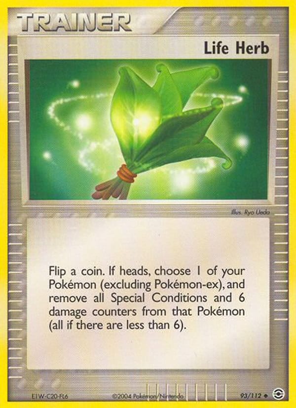 Life Herb, EX FireRed & LeafGreen · 93/112