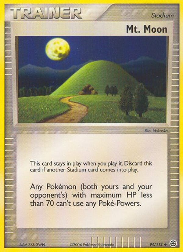 Mt. Moon, EX FireRed & LeafGreen · 94/112