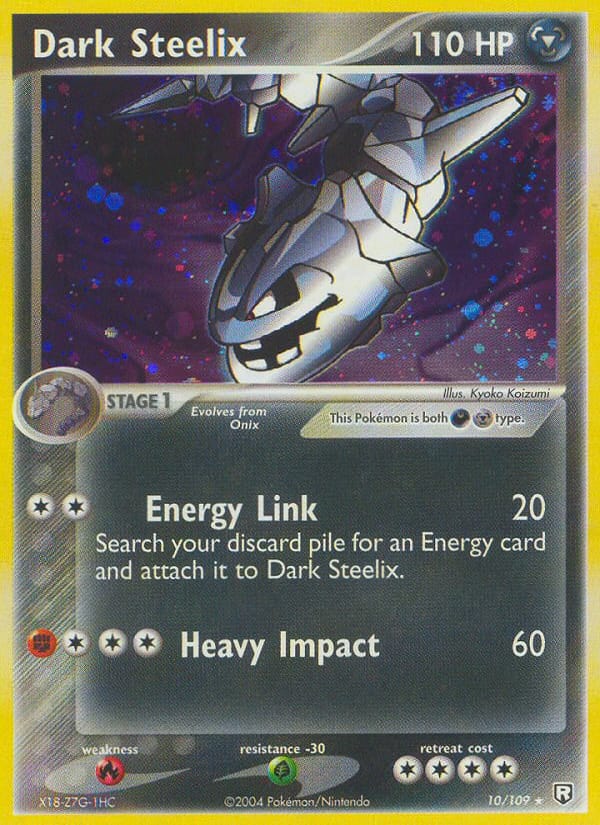 Dark Steelix, EX Team Rocket Returns · 10/109
