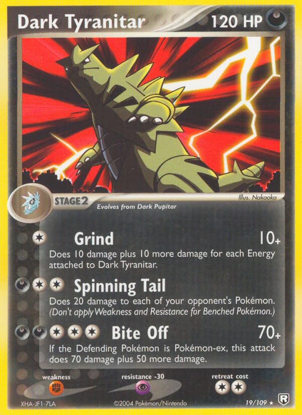 Dark Tyranitar, EX Team Rocket Returns · 19/109