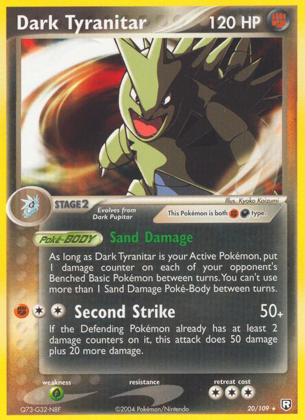 Dark Tyranitar, EX Team Rocket Returns · 20/109