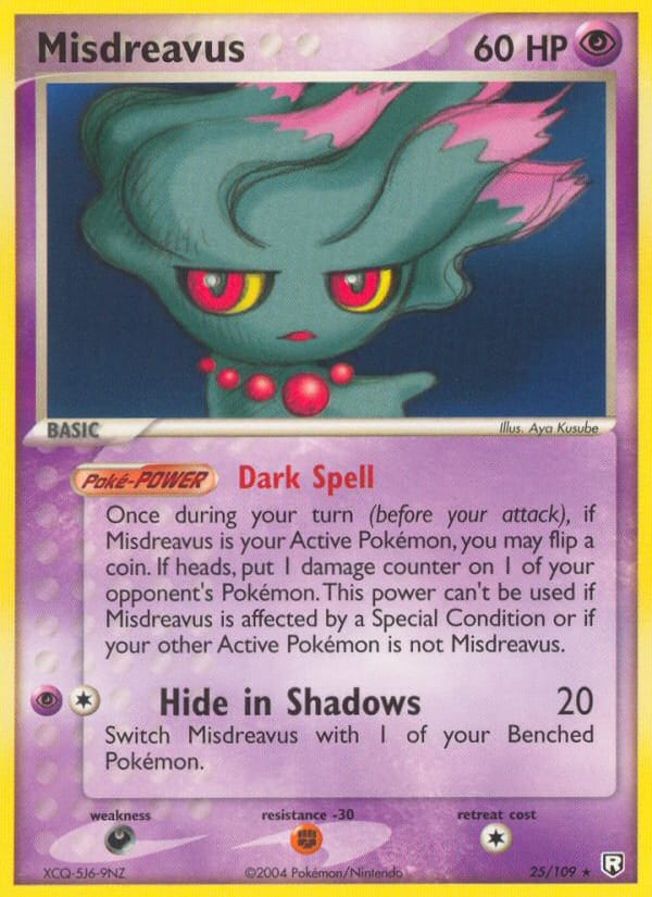 Misdreavus, EX Team Rocket Returns · 25/109