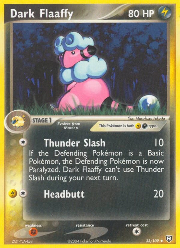 Dark Flaaffy, EX Team Rocket Returns · 33/109