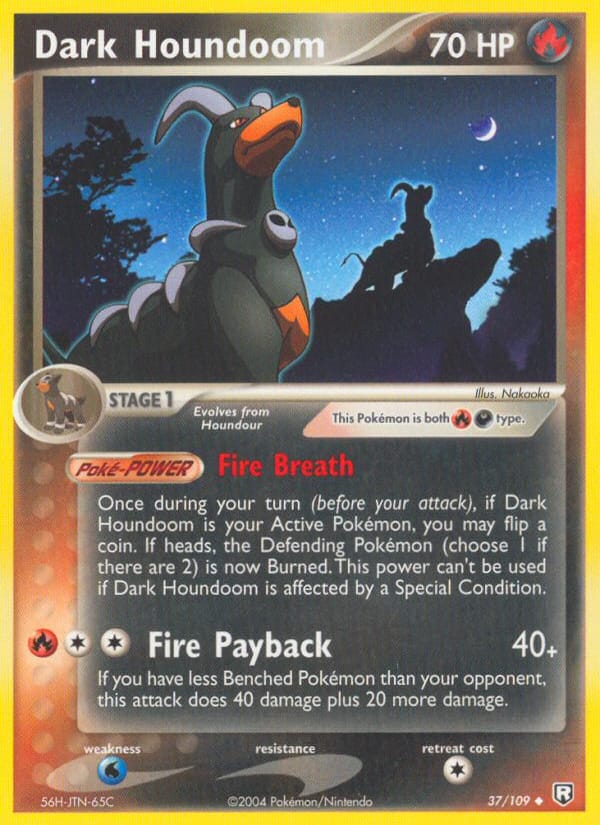 Dark Houndoom, EX Team Rocket Returns · 37/109