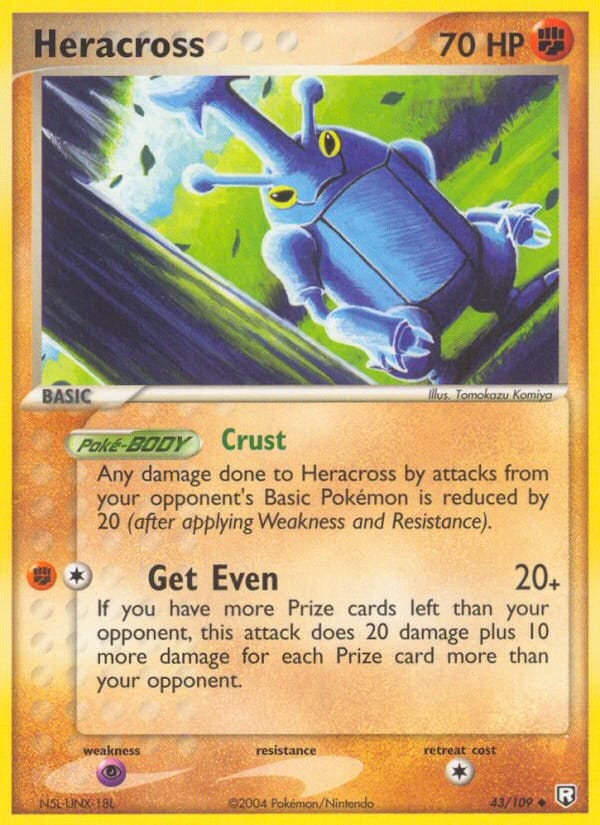 Heracross, EX Team Rocket Returns · 43/109