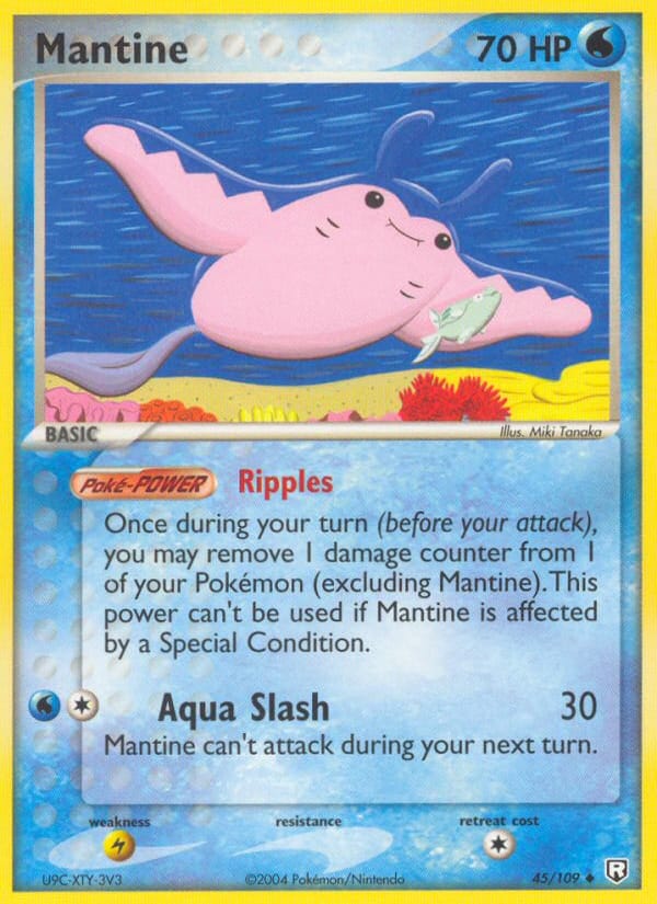 Mantine, EX Team Rocket Returns · 45/109