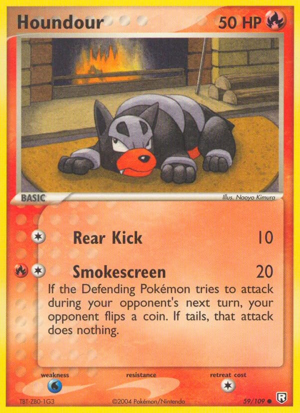 Houndour, EX Team Rocket Returns · 59/109