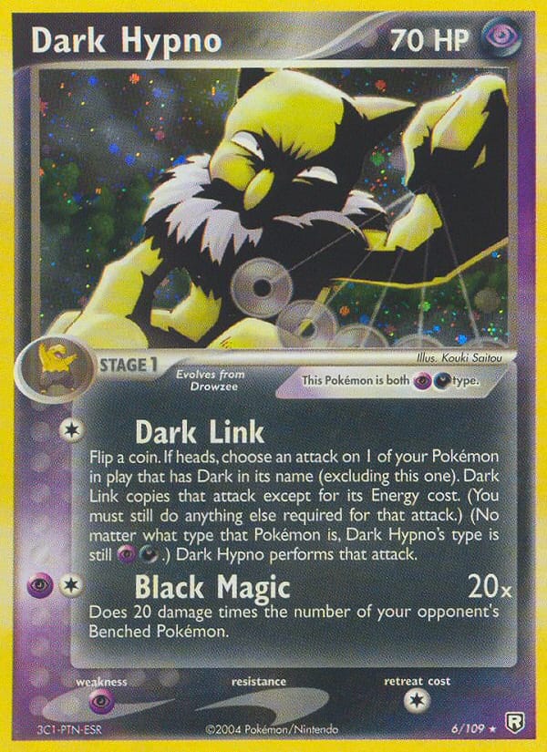 Dark Hypno, EX Team Rocket Returns · 6/109
