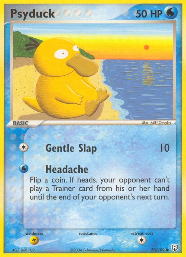 Psyduck, EX Team Rocket Returns · 70/109