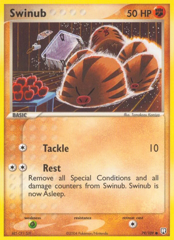 Swinub, EX Team Rocket Returns · 79/109