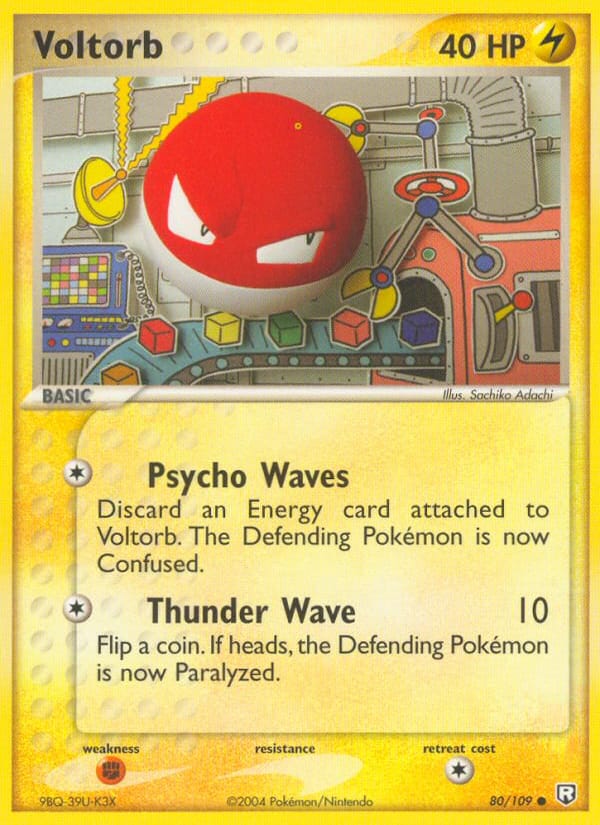 Voltorb, EX Team Rocket Returns · 80/109