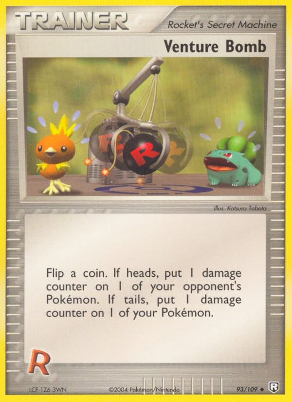 Venture Bomb, EX Team Rocket Returns · 93/109