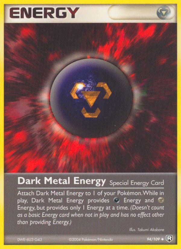 Dark Metal Energy, EX Team Rocket Returns · 94/109