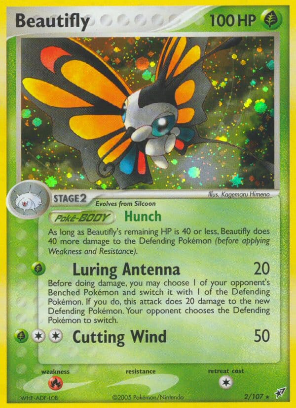 Beautifly, EX Deoxys · 2/107