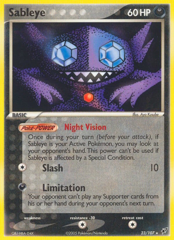 Sableye, EX Deoxys · 23/107