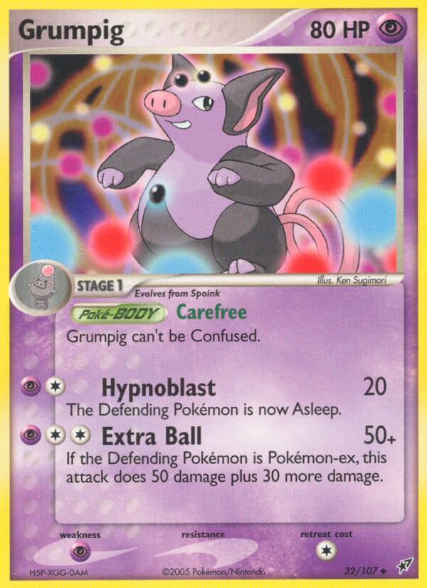 Grumpig, EX Deoxys · 32/107