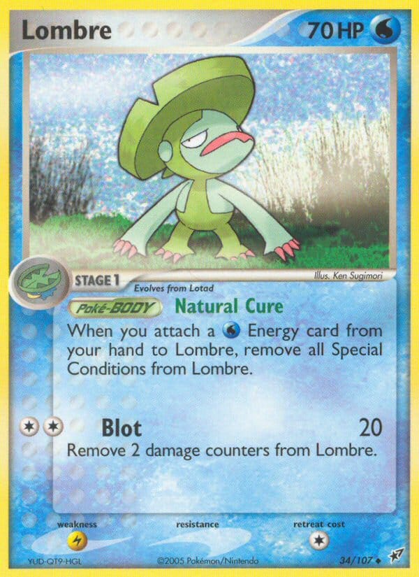 Lombre, EX Deoxys · 34/107