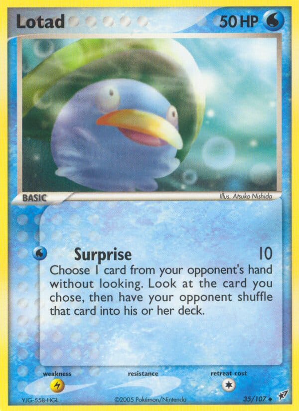 Lotad, EX Deoxys · 35/107