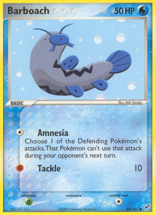 Barboach, EX Deoxys · 54/107