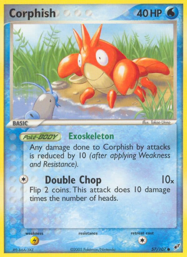 Corphish, EX Deoxys · 57/107