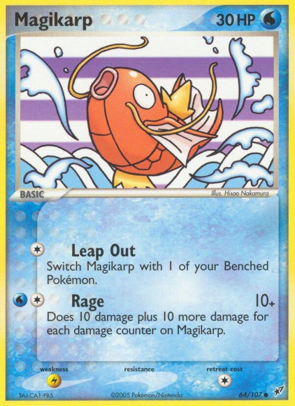 Magikarp, EX Deoxys · 64/107