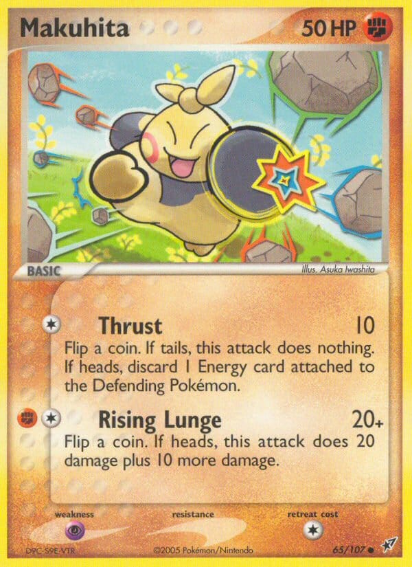 Makuhita, EX Deoxys · 65/107