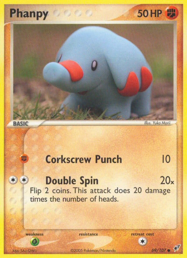Phanpy, EX Deoxys · 69/107