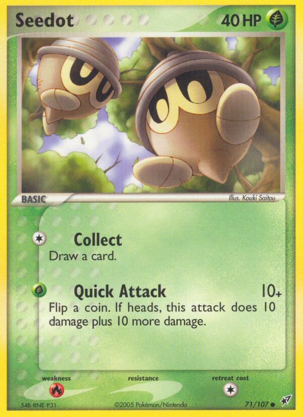 Seedot, EX Deoxys · 71/107