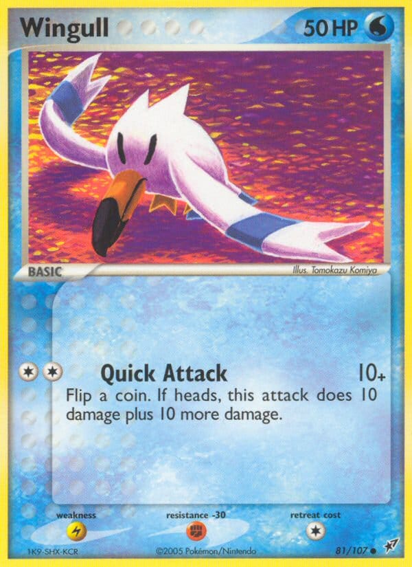Wingull, EX Deoxys · 81/107
