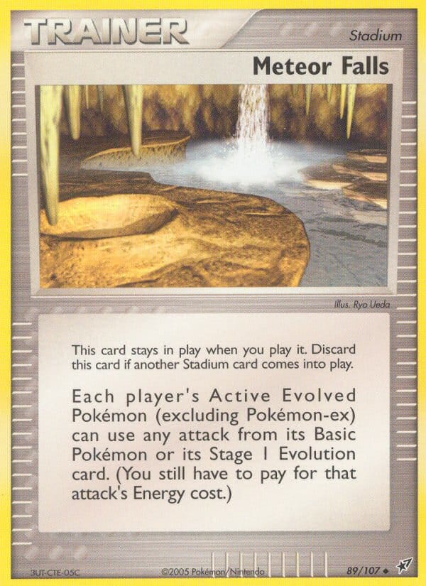 Meteor Falls, EX Deoxys · 89/107