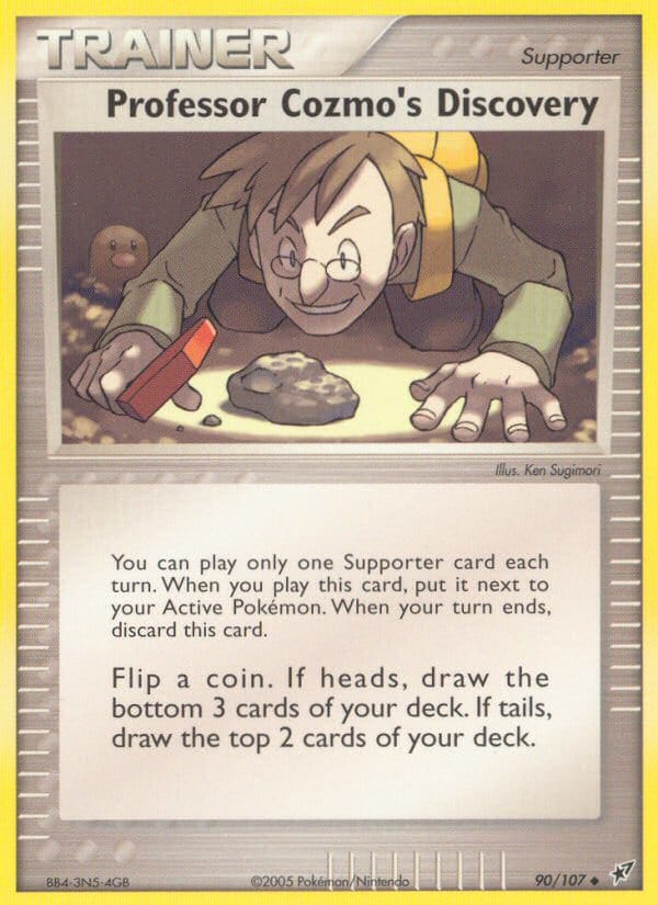Professor Cozmo's Discovery, EX Deoxys · 90/107