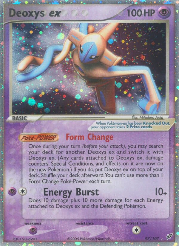 Deoxys ex, EX Deoxys · 97/107