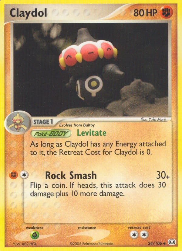 Claydol, EX Emerald · 24/106