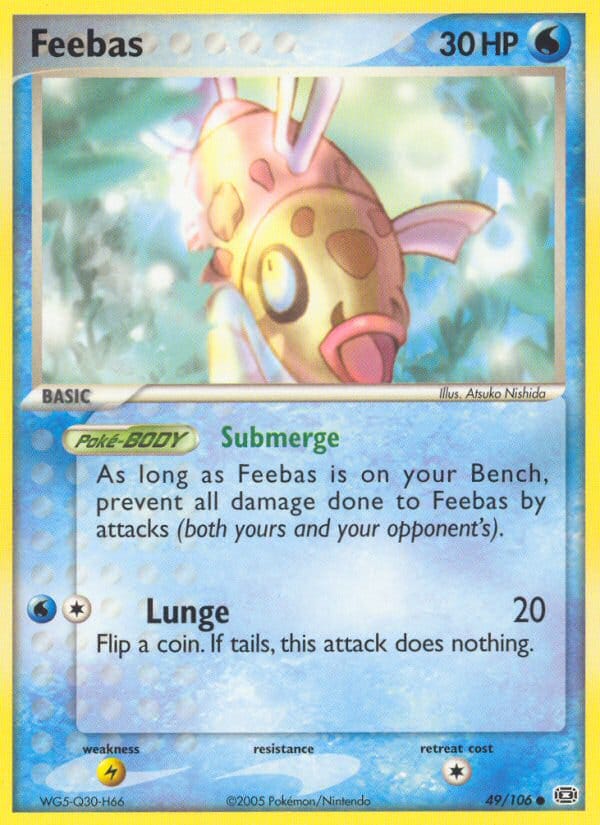 Feebas, EX Emerald · 49/106