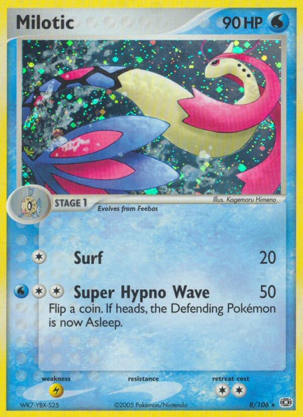 Milotic, EX Emerald · 8/106