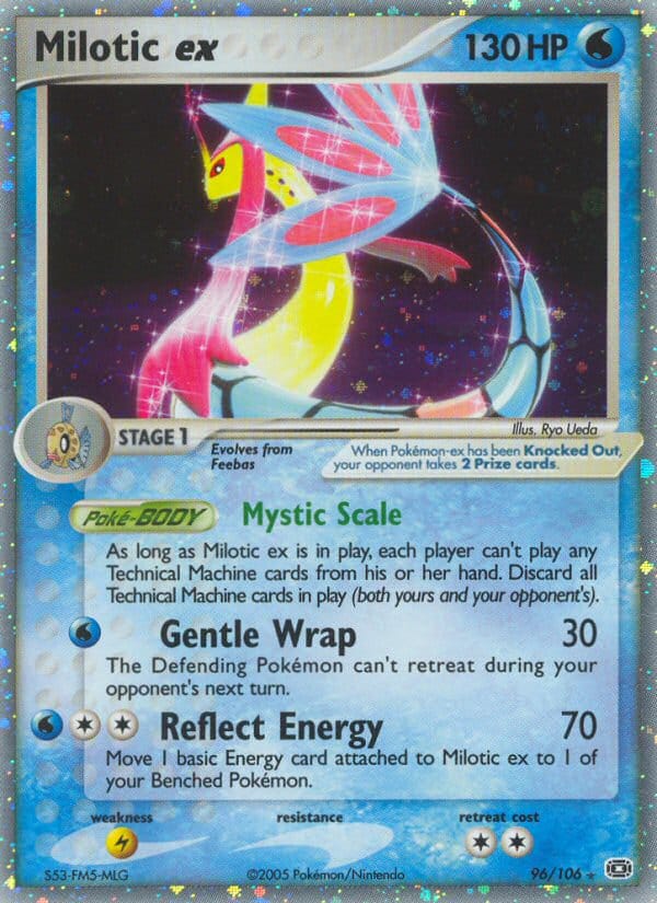 Milotic ex, EX Emerald · 96/106