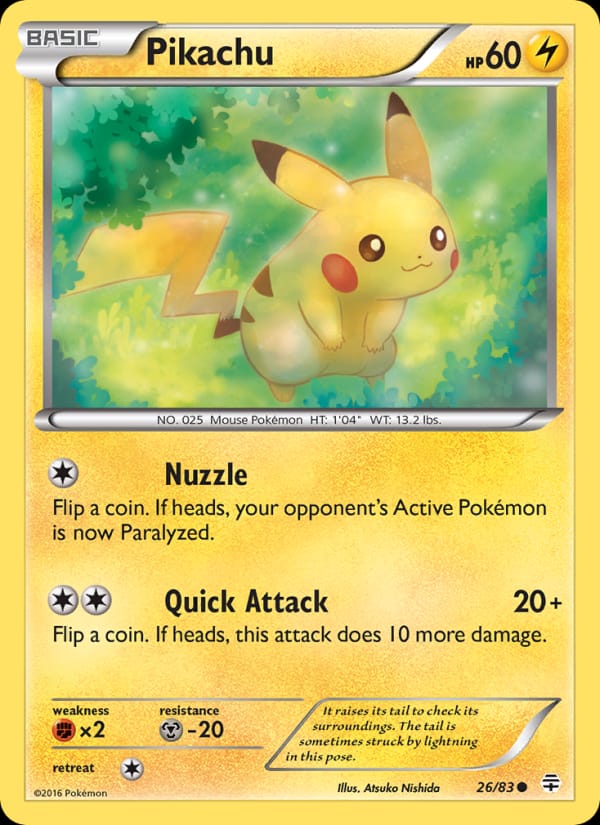 Pikachu, Generations · 26/83