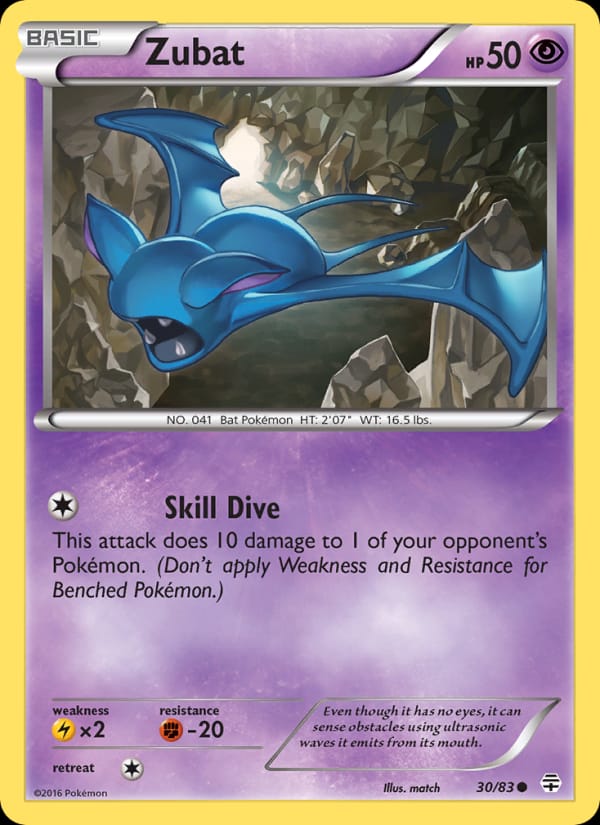 Zubat, Generations · 30/83