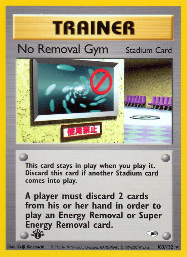 No Removal Gym, Gym Heroes · 103/132