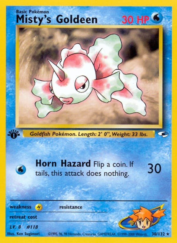 Misty's Goldeen, Gym Heroes · 030/132