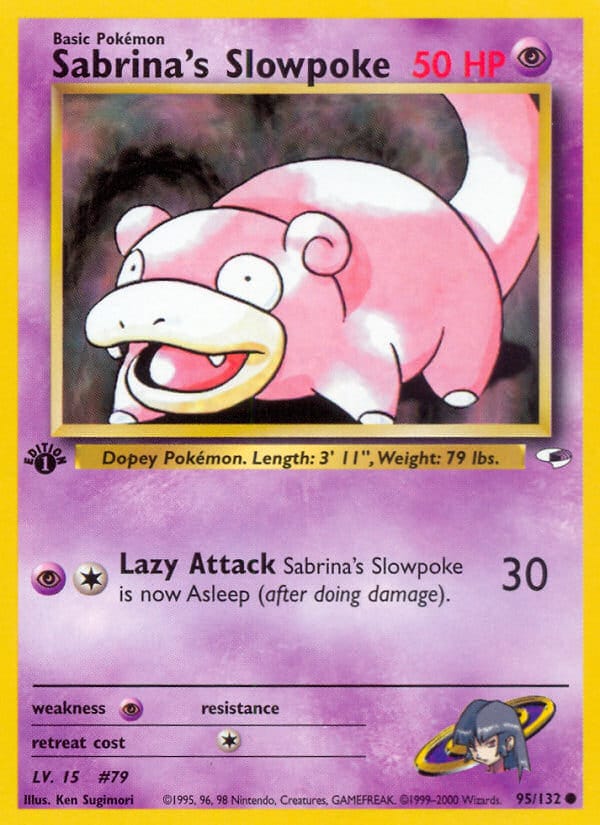 Sabrina's Slowpoke, Gym Heroes · 95/132
