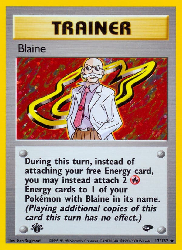 Blaine, Gym Challenge · 017/132