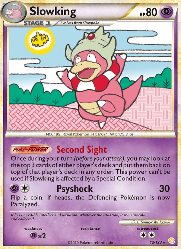 Slowking, HeartGold SoulSilver · 12/123
