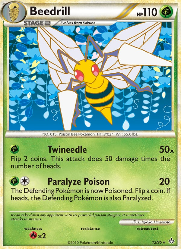 Beedrill, Unleashed · 12/95